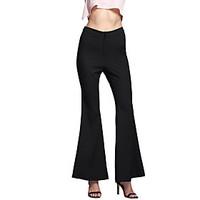 womens bootcut chinos pantsgoing out casualdaily simple fashion all ma ...