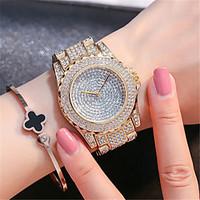 Women\'s Fashion Watch Japanese Quartz Water Resistant / Water Proof Stainless Steel Band Sparkle Elegant Silver Gold Rose Gold