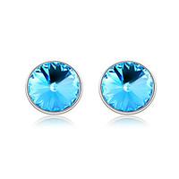 Women\'s Stud Earrings Jewelry Euramerican Fashion Personalized Crystal Alloy Jewelry Jewelry For Wedding Party Anniversary 1 Pair