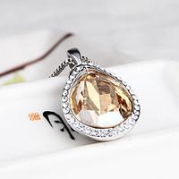 Women\'s Pendant Necklaces Jewelry Jewelry Crystal Alloy Unique Design Euramerican Fashion Jewelry 147 Party Other Evening Party