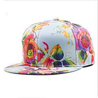 Women \'s Spring National Wind Prints Graffiti Couple Hip Hop Sun Baseball Cap