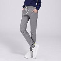 womens mid rise micro elastic skinny pants simple relaxed solid