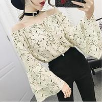 womens casualdaily sexy blouse plaid boat neck long sleeve cotton