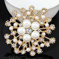 Women\'s Pearl Rhinestone Alloy Fashion Jewelry Daily