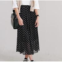 Women\'s High Rise Going out Midi Skirts A Line Floral Summer