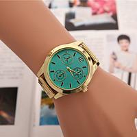 womens fashion personality quartz alloy dress watchassorted colors coo ...