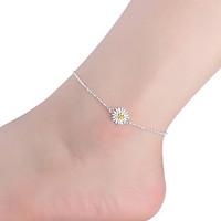 Women\'S Sterling Silver Anklet Jewelry 1pc