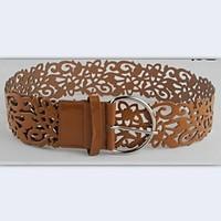 Women Wide Belt, Casual Leather All Seasons