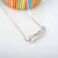 Women\'s Pendant Necklaces Jewelry Jewelry Rhinestone Alloy Unique Design Euramerican Fashion Jewelry 147 Party Other Evening Party