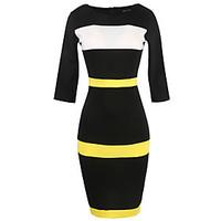 womens going out casualdaily simple cute street chic sheath dress polk ...