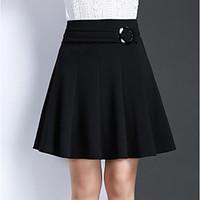 womens holiday mini skirts a line solid summer