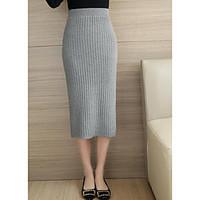 Women\'s Casual/Daily Midi Skirts Bodycon Solid Spring Summer