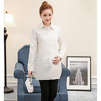 womens casualdaily simple shirt solid square neck long sleeve cotton