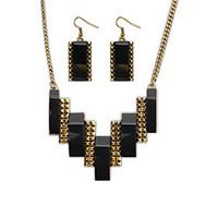 womens necklaceearrings jewelry fashion euramerican resin alloy jewelr ...