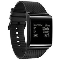 Women\'s Men\'s Bluetooth 4.0 Smart Watch Heart Rate/Blood Pressure/Emotional Status/Fatigue Level Monitor Fitness Wristband Sports Bracelet