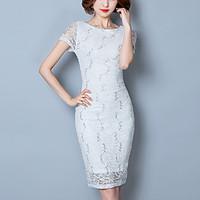 womens lace work party sexy street chic fashion bodycon lace dress sol ...