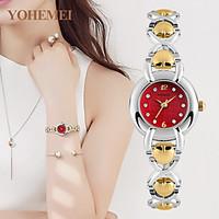 Women\'s Women Necklace Watch Simulated Diamond Watch Japanese Quartz Water Resistant / Water Proof Alloy Band Charm Unique Creative Luxury