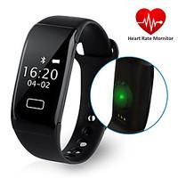 womens mens smart bracelet with blood o2 wristband heart rate fitness  ...