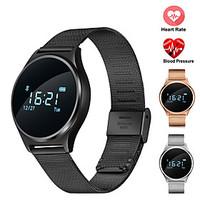 womens mens smart bracelet heart rate blood pressure monitor smartband ...