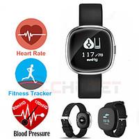 Women\'s Men\'s Blood Pressure Heart Rate Monitor Smart Bracelet Pedometer Sleep Fitness Tracker for Android IOS Smart Phones
