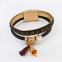 Women\'s Wrap Bracelet Jewelry Fashion Leather Alloy Irregular Jewelry For Party Special Occasion Gift