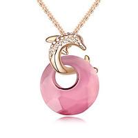 Women\'s Pendant Necklaces Jewelry Jewelry Crystal Alloy Euramerican Fashion Jewelry For Wedding Party Congratulations 1pc