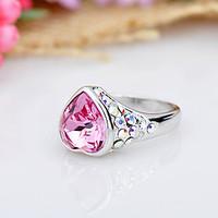 Women\'s Ring Jewelry Euramerican Fashion Crystal Alloy Jewelry Jewelry 147 Birthday Event/Party Other