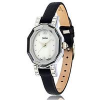 womens fashion watch japanese quartz water resistant water proof leath ...