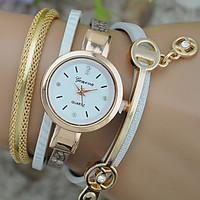 Women\'s Fashion Watch Bracelet Watch Quartz Colorful Leather Band Bohemian