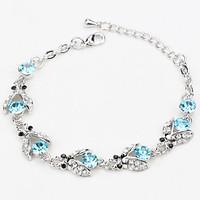 womens chain bracelet jewelry natural handmade fashion vintage crystal ...