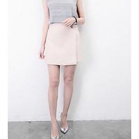 womens mini skirts simple bodycon solid