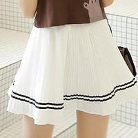 womens mini skirts simple swing solid