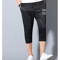 womens mid rise micro elastic sweatpants pants simple loose solid