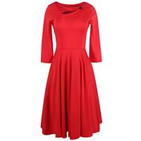 womens going out casualdaily simple cute street chic sheath dress polk ...