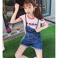 womens high waist strenchy overalls pants simple relaxed solid