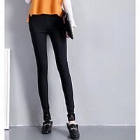 womens high rise strenchy slim chinos pants simple straight slim pure  ...