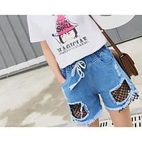 womens high rise micro elastic loose pants simple loose pure color sol ...