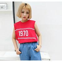 womens going out street chic summer t shirt print round neck short sle ...