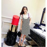 womens going out casualdaily simple street chic t shirt dress suits so ...