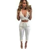 womens lace bralette open back crop top