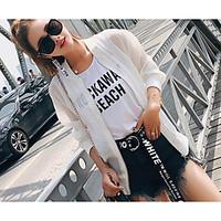 womens casual simple summer jacket solid stand long sleeve short rayon