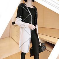 Women\'s Casual Long Sleeve Cardigan , Cotton/Knitwear Medium SF8B16