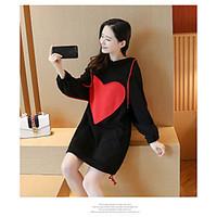 womens casualdaily simple hoodie color block pure color hooded micro e ...