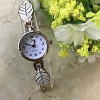 womens elegant gold bracelet quartz watch