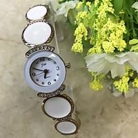 womens elegant gold bracelet quartz watch