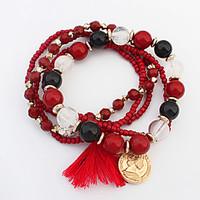 womens wrap bracelet jewelry fashion gem alloy irregular jewelry for p ...