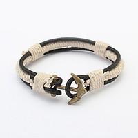Women\'s Leather Bracelet Jewelry Fashion Leather Alloy Irregular Jewelry For Party Special Occasion Gift 1pc