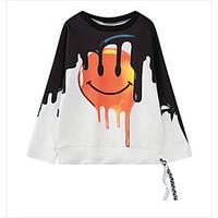 Women\'s Casual/Daily Sports Going out Active Street chic Punk Gothic Sweatshirt 3D Print Animal Pattern Oversized Round Neck strenchy