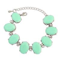 Women\'s Chain Bracelet Jewelry Fashion Gem Alloy Irregular Jewelry For Party Special Occasion Gift 1pc