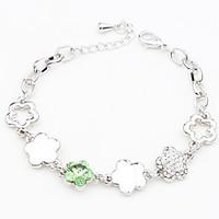 womens chain bracelet jewelry natural handmade fashion vintage crystal ...